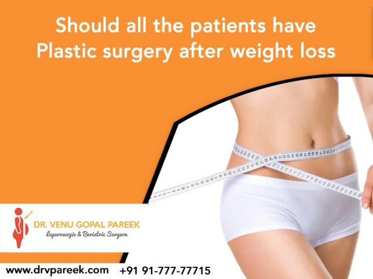 Should all the patients have plastic surgery after weight loss